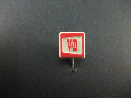 Vroom & Dreesman V&D logo rood